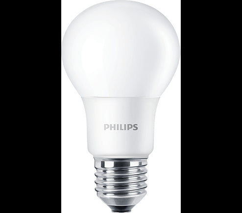PHILIPS LIGHTING 45550-1 8.5A19/LED/827 ND 120V, 4-Pack