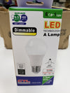 CYBER TECH LIGHTING LB60A-D 10W 120V LED A19 Dimmable Lamp, 2700K or 5000K