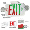 HUBBELL/COMPASS CC Series LED Combination Exit/Emergency Round LED Light, Battery Backup, Red or Green Letters