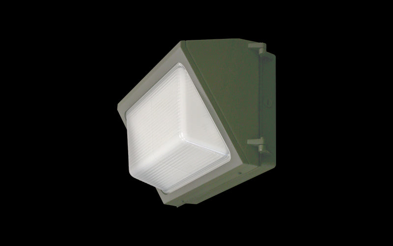 V-TAC USA 80W 5000K Dimmable LED Traditional Glass Wallpack, Dark Bronze Finish