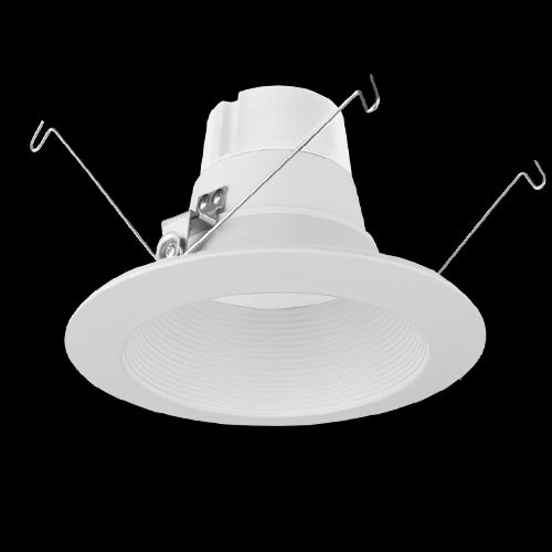 ELITE LIGHTING REL637 950L 5"/6" Round LED ECONOMY Recessed Retrofit w/White Baffle Trim