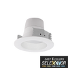 ELITE LIGHTING RL431 4" Round LED 700L Recessed Retrofit w/White Baffle Trim & Field Selectable CCT