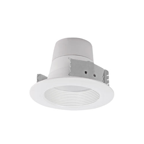 ELITE LIGHTING RL431 4" Round 650L LED Recessed Retrofit w/White Baffle Trim