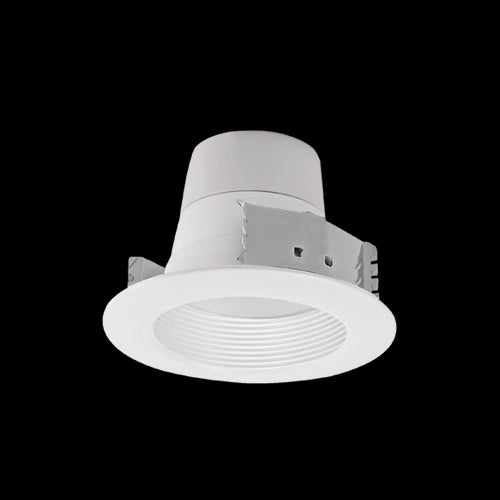 ELITE LIGHTING RL431 4" Round 650L LED Recessed Retrofit w/White Baffle Trim
