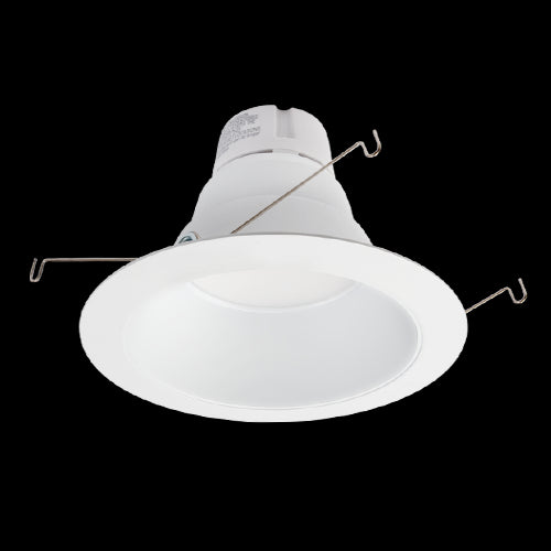 ELITE LIGHTING RL628 950L 6" Round LED Recessed Retrofit w/White Reflector Trim