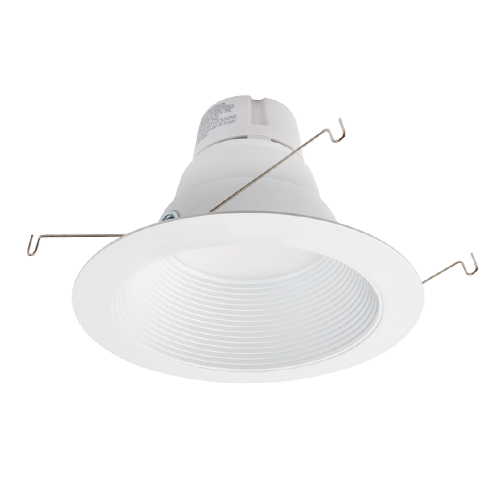 ELITE LIGHTING RL631 950L 6" Round LED Recessed Retrofit w/White Baffle Trim