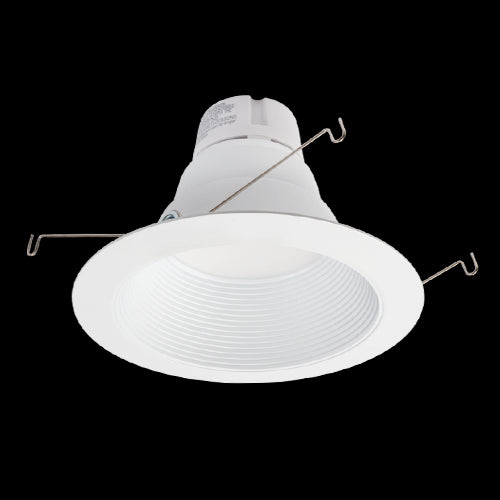 ELITE LIGHTING RL631 950L 6" Round LED Recessed Retrofit w/White Baffle Trim
