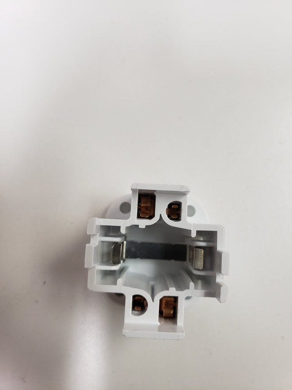 E. GAYNOR 285-QX 4-Hole Screw Mount Socket for 26W, 32W, & 42W CFL 4-Pin Lamp