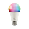 EURI LIGHTING 9W 120V 810L Smart Wi-Fi LED RGB A-Shaped Lamp