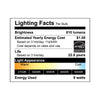 EURI LIGHTING 9W 120V 810L Smart Wi-Fi LED RGB A-Shaped Lamp