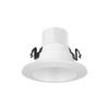 ELITE LIGHTING REL437 4" Round LED 700L ECONOMY Recessed Retrofit w/White Baffle Trim
