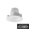 ELITE LIGHTING RL428 4" Round 700L LED Recessed Retrofit w/White Reflector Trim & Field Selectable CCT