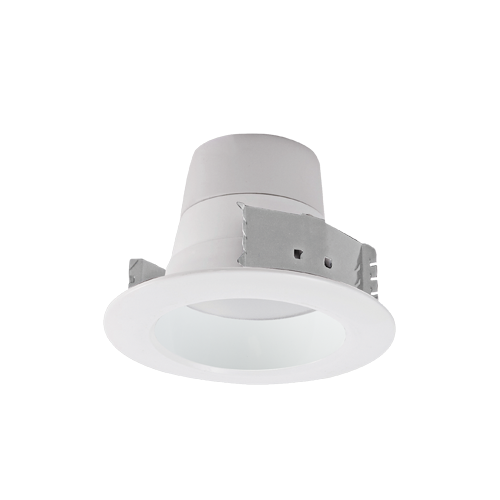 ELITE LIGHTING RL428 4" Round 650L LED Recessed Retrofit w/White Reflector Trim